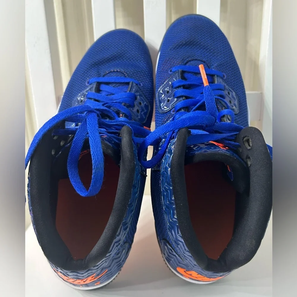 Nike Air Jordan Royal Blue Spike Forty Shoes Men’s Size 12